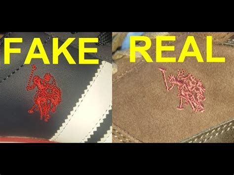 us polo assn fake vs real shoes|how to identify polo shoes.